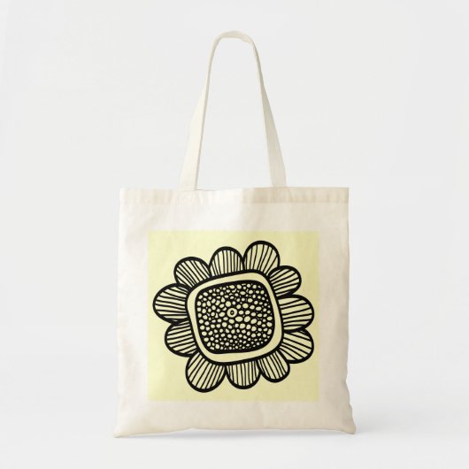 doodbloem tote bag (Voorkant)