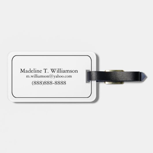 Doodcactus sunset, Arizona Bagagelabel (Achterkant horizontaal)