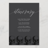 Dooddag reiskaart programmakaart (Voorkant)