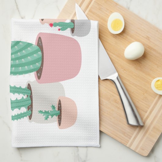 Dooddromen van Cacti Theedoek (Quarter Fold)