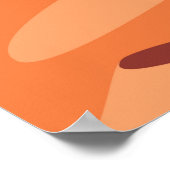 Doodduinen minimalistisch landschap poster (Hoek)