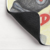 Doodedoo door Tony & Sammy Gilbert mousepad Muismat (Hoek)