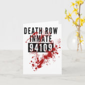 Doodencel Gedetineerde 94109 Bloederig Kostuum Voo Kaart (Gele Bloem)