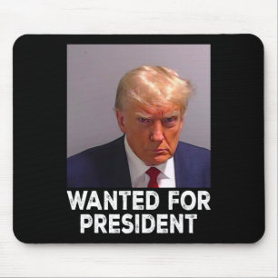 Doodgeschoten Trump gezocht voor President 2024 Muismat