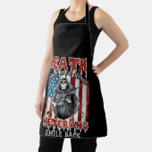 Doodglimlachen bij iedereen Veteranen die teruggli Schort (Insitu)