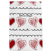 Doodharten Middelgrote Gift Bag Medium Cadeauzakje (Voorkant)