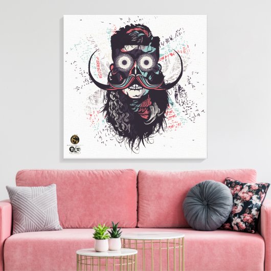 Doodhoofd G-Skulls Renegade series 11 of 12 Canvas Afdruk (Insitu (Woonkamer))