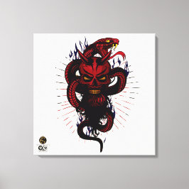 Doodhoofd G-Skulls Renegade series 12 of 12 Canvas Afdruk