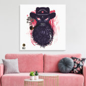 Doodhoofd G-Skulls Renegade series 8 of 12 Canvas Afdruk (Insitu (Woonkamer))