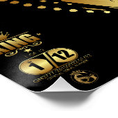 Doodhoofd hipster king skull perfect poster (Hoek)