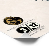 Doodhoofd hipster skulls barbu en moustachu, cr. perfect poster (Hoek)