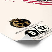 Doodhoofd hipster skulls cowboy rook pijp perfect poster (Hoek)