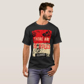 Doodhoofd slogan crane cito no rules t-shirt (Voorkant volledig)