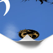 Doodhoofd van de dwergpunk hipster G-skulls de fut Perfect Poster (Hoek)