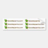 DoodiePants.com 6 Specificaties Bumpersticker (Voorkant)