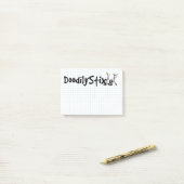 DoodilyStix post-its Post-it® Notes (Op bureau)