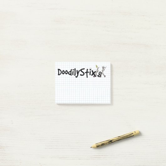 DoodilyStix post-its Post-it® Notes (Op bureau)