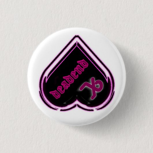 doodkanteling ronde button 3,2 cm (Voorkant)