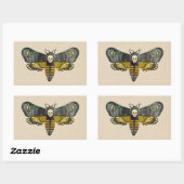 Doodkopgraafkool Rechthoekige Sticker (Vel)