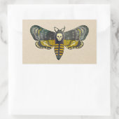 Doodkopgraafkool Rechthoekige Sticker (Tas)