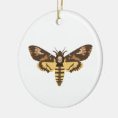 Doodkopmoth Keramisch Ornament (Links)