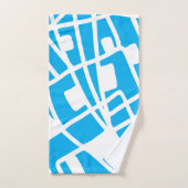 Doodle 100 bad handdoek (Handdoek)