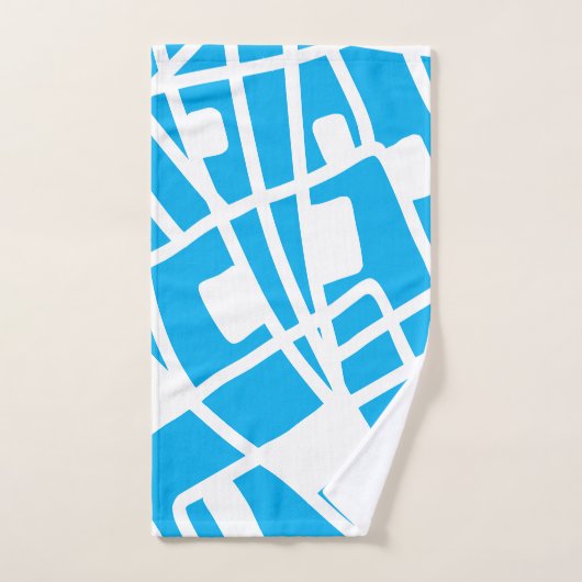 Doodle 100 bad handdoek (Handdoek)