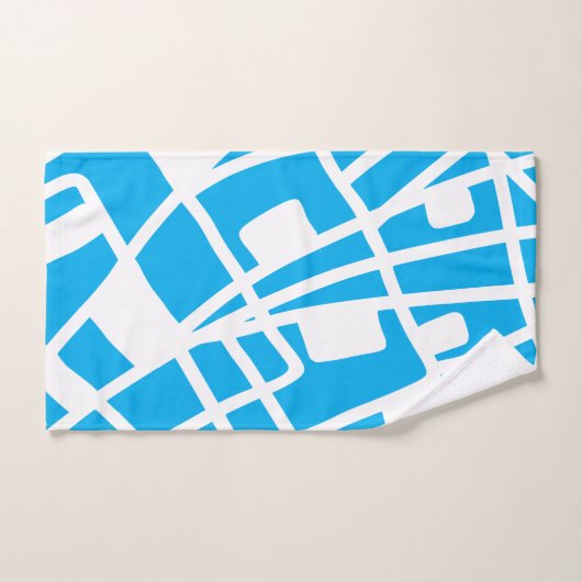 Doodle 100 bad handdoek (Handdoek)