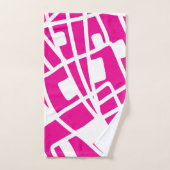 Doodle 100 bad handdoek (Handdoek)