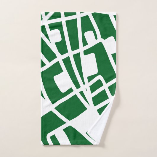 Doodle 100 bad handdoek (Handdoek)