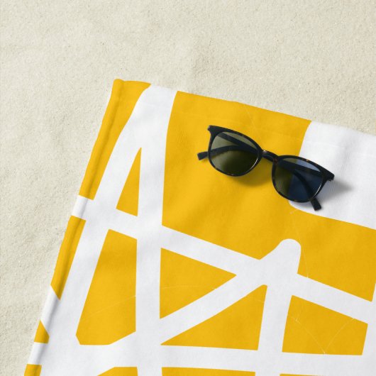 Doodle 100 strandlaken (In situ)