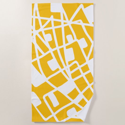 Doodle 100 strandlaken (Voorkant)