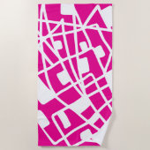 Doodle 100 strandlaken (Voorkant)