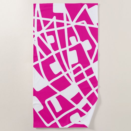 Doodle 100 strandlaken (Voorkant)