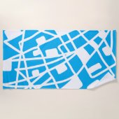 Doodle 100 strandlaken (Voorkant)