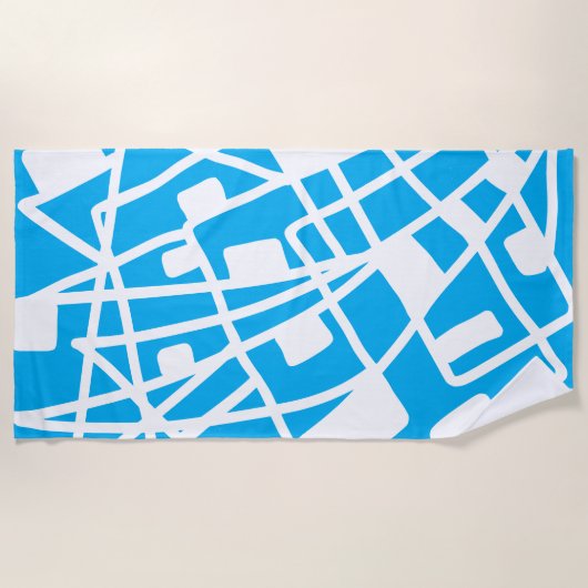 Doodle 100 strandlaken (Voorkant)