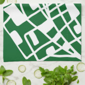 Doodle 100 theedoek (Gevouwen)