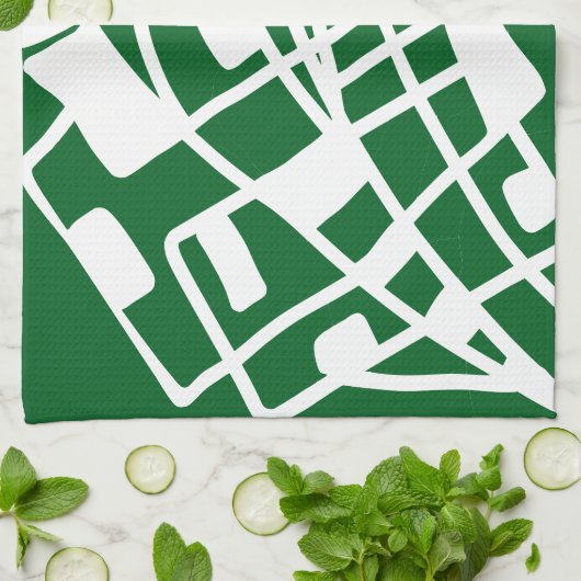 Doodle 100 theedoek (Gevouwen)