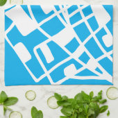 Doodle 100 theedoek (Gevouwen)