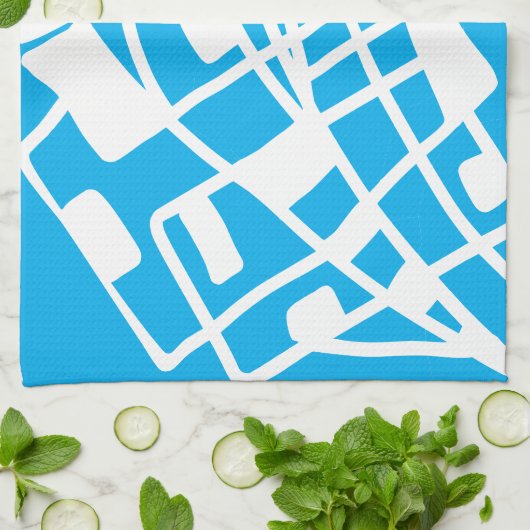 Doodle 100 theedoek (Gevouwen)