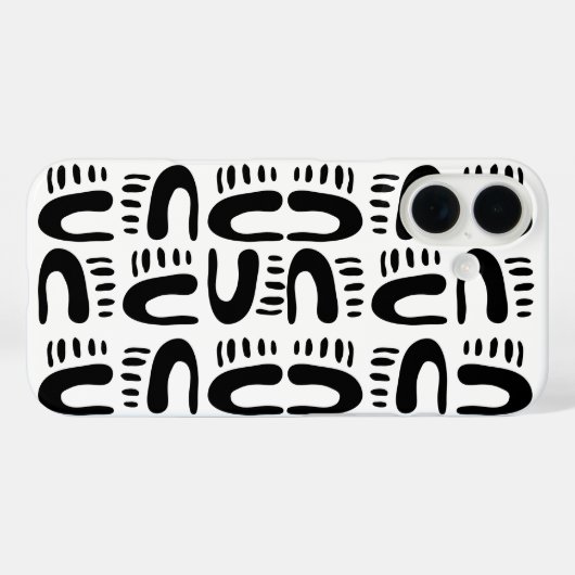 Doodle 10 Case-Mate iPhone case (Achterkant (horizontaal))