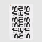 Doodle 10 golfhanddoek (Voorkant)