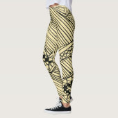 Doodle 1A Black Ivory Leggings (Links)