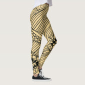 Doodle 1A Black Warn Beige Leggings (Rechts)