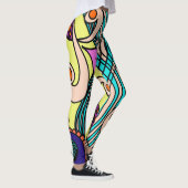 Doodle 1E Colors2 Leggings (Rechts)
