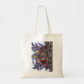 Doodle Abstract Bloem Tas (Voorkant)
