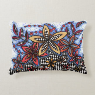 Doodle Abstract Bloemkussen voor de Onderrug Accent Kussen