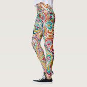 Doodle abstract leggings (Links)
