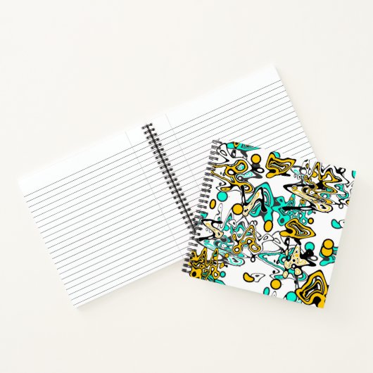 Doodle, abstract notitieboek (Binnen)