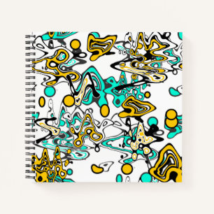 Doodle, abstract notitieboek